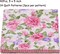 Pink Charm Pack for Quilting – 42 Precut 5"x5" Cotton Fabric Squares for Sewing, Patchwork, DIY Crafts